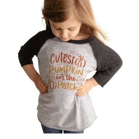 7 ate 9 Apparel Kids Happy Thanksgiving Shirts - Cutest Pumpkin in The Patch - Pumpkin Patch Tee - Grey Shirt 5T
7 ate 9 Apparel Kids Happy Thanksgiving Shirts - Cutest Pumpkin in The Patch - Pumpkin Patch Tee - Grey Shirt 5T