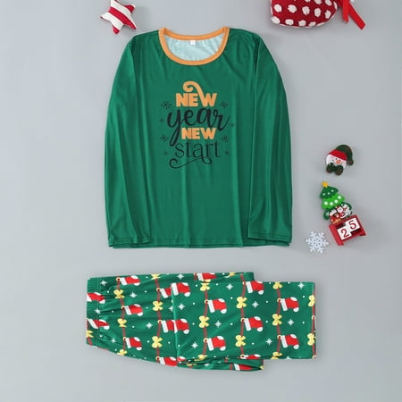 ERTUTUYI Christmas Printed Parent-child Long Sleeved Casual Pajamas Set Home Clothes Green L
ERTUTUYI Christmas Printed Parent-child Long Sleeved Casual Pajamas Set Home Clothes Green L