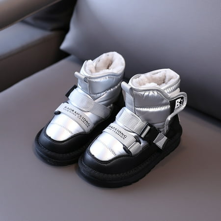 Girls Boys Winter Snow Boots Warm Waterproof Anti-Slip Kids Ankle Boots Casual Fashion Sneakers
Girls Boys Winter Snow Boots Warm Waterproof Anti-Slip Kids Ankle Boots Casual Fashion Sneakers