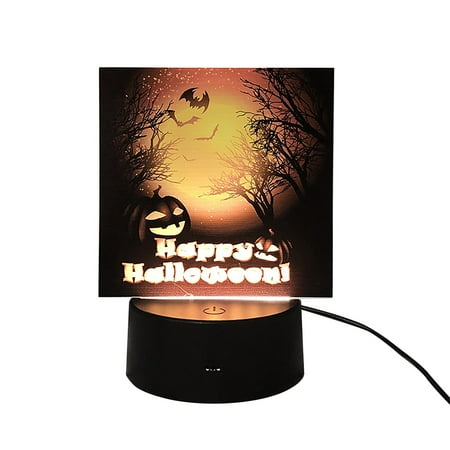 (Halloween) NKBBCU Party Light-up Decoration Halloween Party Ideas Halloween Night Light Usb Pumpkin Panel With A Base Bedside Lamp Unique Decorative Led Light
(Halloween) NKBBCU Party Light-up Decoration Halloween Party Ideas Halloween Night Light Usb Pumpkin Panel With A Base Bedside Lamp Unique Decorative Led Light