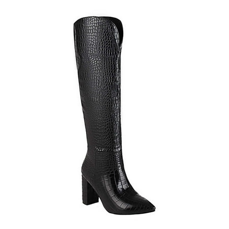 jsaierl Fashion Large Size Boots Women Long Tube Snake Print Boots Low Heeled Pointed Shoes Boots Knight Boots
jsaierl Fashion Large Size Boots Women Long Tube Snake Print Boots Low Heeled Pointed Shoes Boots Knight Boots