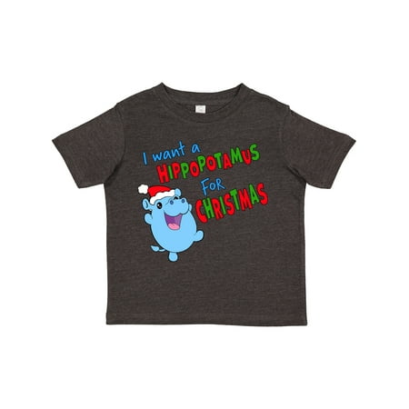 Inktastic I Want a Hippopotamus for Christmas Cute Stuffed Hippo Gift Toddler Boy or Toddler Girl T-Shirt
Inktastic I Want a Hippopotamus for Christmas Cute Stuffed Hippo Gift Toddler Boy or Toddler Girl T-Shirt