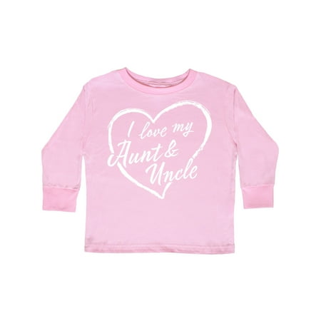 Inktastic I Love My Aunt and Uncle in White Chalk Heart Gift Toddler Boy or Toddler Girl Long Sleeve T-Shirt
Inktastic I Love My Aunt and Uncle in White Chalk Heart Gift Toddler Boy or Toddler Girl Long Sleeve T-Shirt