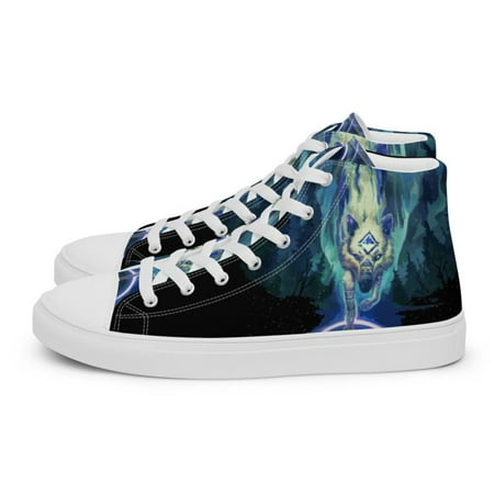 Wolf Star Men’s high top canvas shoes 
Wolf Star Men’s high top canvas shoes