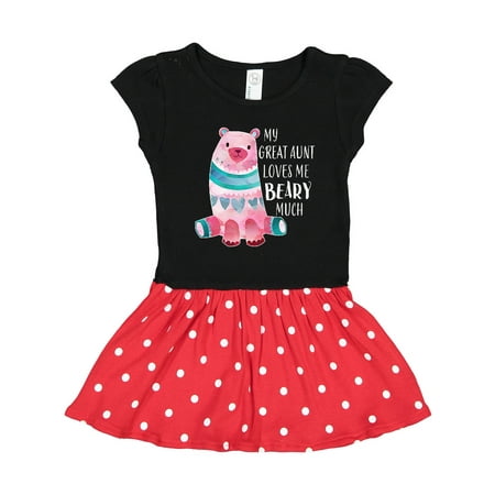 Inktastic My Great Aunt Loves Me Beary Much with Cute Bear Gift Toddler Girl Dress
Inktastic My Great Aunt Loves Me Beary Much with Cute Bear Gift Toddler Girl Dress