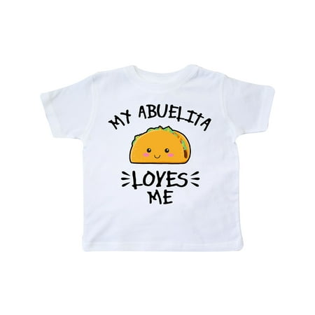 Inktastic My Abuelita Loves Me with Taco Illustration Gift Toddler Boy or Toddler Girl T-Shirt
Inktastic My Abuelita Loves Me with Taco Illustration Gift Toddler Boy or Toddler Girl T-Shirt