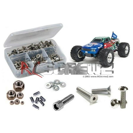 RCScrewZ Associated Rival Mini Monster Stainless Steel Screw Kit - ass070