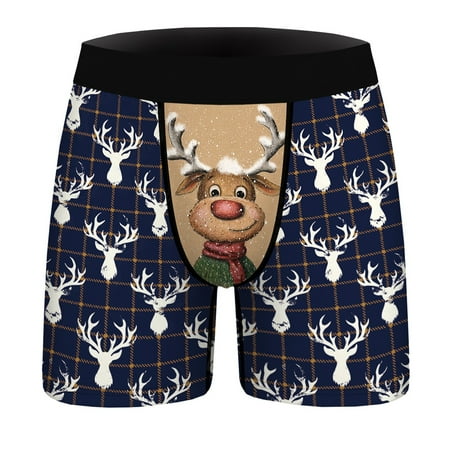 Panties For Men Flat Slim Long Breathable Christmas Print Underwear Sports Fashionable Casual Sports Boxers With Close Fitting
Panties For Men Flat Slim Long Breathable Christmas Print Underwear Sports Fashionable Casual Sports Boxers With Close Fitting