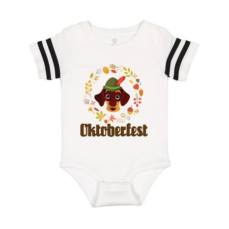 Inktastic Oktoberfest Outfit Dachshund Gift Baby Boy or Baby Girl Bodysuit