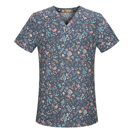 nsendm Womens Short Sleeve V Neck Cartoon Printed Top Nursed Working T Shirts Blouse With Pockets Running Shirt Women Shirt Dark Gray XX-Large
nsendm Womens Short Sleeve V Neck Cartoon Printed Top Nursed Working T Shirts Blouse With Pockets Running Shirt Women Shirt Dark Gray XX-Large