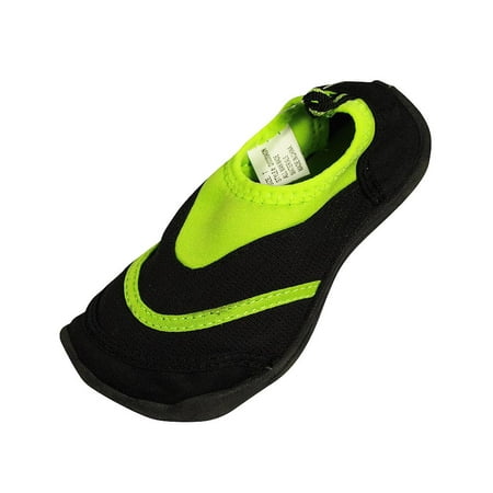 Panama Jack Toddler Boys Water Shoes Child Male Aqua Socks Black Lime 8