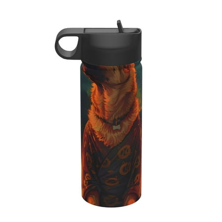 Gaeub Candle Shepherd Dog Printed 18oz Sports Insulated Kettle With Straw Sports Insulated Bottle Water Bottle For Running Hiking Cycling Climbing Mens Womans Insulated Water Bottle
Gaeub Candle Shepherd Dog Printed 18oz Sports Insulated Kettle With Straw Sports Insulated Bottle Water Bottle For Running Hiking Cycling Climbing Mens Womans Insulated Water Bottle