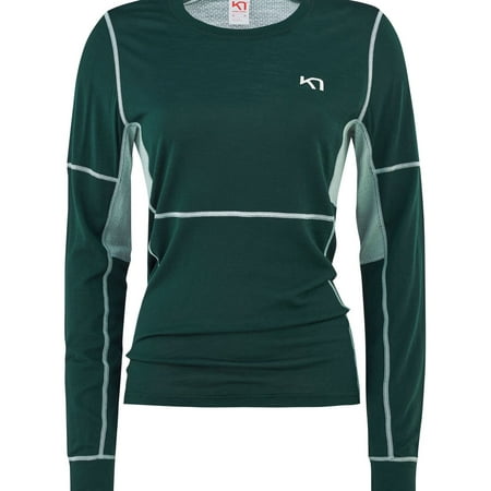 Kari Traa Lam Long Sleeve Baselayer-100% Merino Wool Color: Pine Size: XL
Kari Traa Lam Long Sleeve Baselayer-100% Merino Wool Color: Pine Size: XL