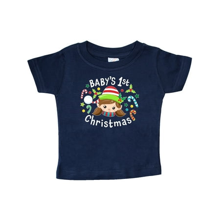 Inktastic Baby s 1st Christmas Elf Girl with Candy Canes Gift Baby Boy or Baby Girl T-Shirt
Inktastic Baby s 1st Christmas Elf Girl with Candy Canes Gift Baby Boy or Baby Girl T-Shirt