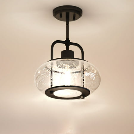 Luxury Utilitarian Indoor Pendant 9.50 H x 10.00 W with Coastal Style Elements Nautical Design Black Bronze Finish and Clear Seeded Glass UQL3331
Luxury Utilitarian Indoor Pendant 9.50 H x 10.00 W with Coastal Style Elements Nautical Design Black Bronze Finish and Clear Seeded Glass UQL3331
