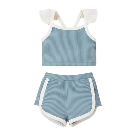 Fesfesfes Toddler Baby Girl Cotton Solid Color Comfortable Climbing Clothes Two-piece Suit
Fesfesfes Toddler Baby Girl Cotton Solid Color Comfortable Climbing Clothes Two-piece Suit