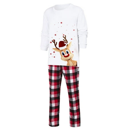 Christmas Gifts Parent Child Warm Christmas Set Plaid Printed Home Wear Pajamas Two Piece Dad Set Polyester White Xl
Christmas Gifts Parent Child Warm Christmas Set Plaid Printed Home Wear Pajamas Two Piece Dad Set Polyester White Xl