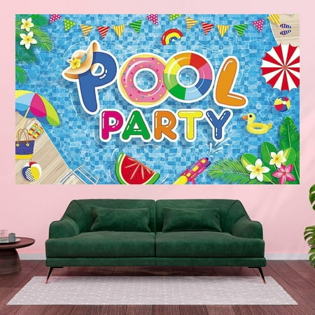 Skpblutn Home Decoration Summer Pool and Tablecloth Supplies for Beach Summer Birthday Swimming Pool Dining Event Party Decor D
Skpblutn Home Decoration Summer Pool and Tablecloth Supplies for Beach Summer Birthday Swimming Pool Dining Event Party Decor D