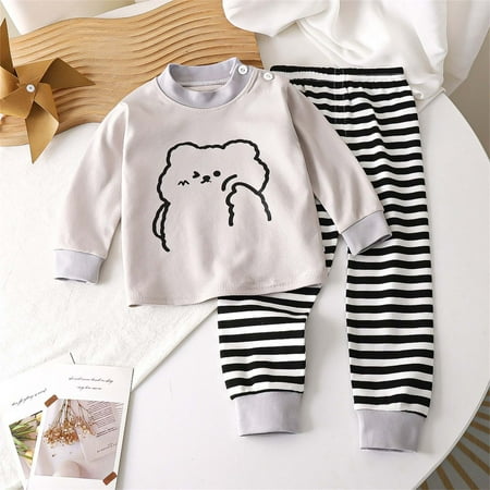 lmcalzta Baby Clothes for Girls Boys Long Sleeve Shirts Tops Pants Lightweight Casual Comfy 2 Piece Sets for Toddler
lmcalzta Baby Clothes for Girls Boys Long Sleeve Shirts Tops Pants Lightweight Casual Comfy 2 Piece Sets for Toddler
