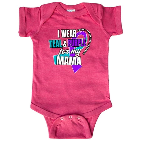 Inktastic Suicide Prevention I Wear Teal and Purple for My Mama Gift Baby Boy or Baby Girl Bodysuit
Inktastic Suicide Prevention I Wear Teal and Purple for My Mama Gift Baby Boy or Baby Girl Bodysuit