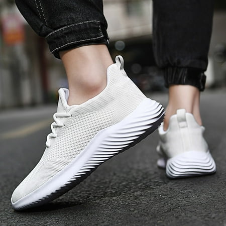 Gubotare Running Shoes For Men Men s Mesh Sneakers Oxfords Lightweight Shoes White 8
Gubotare Running Shoes For Men Men s Mesh Sneakers Oxfords Lightweight Shoes White 8