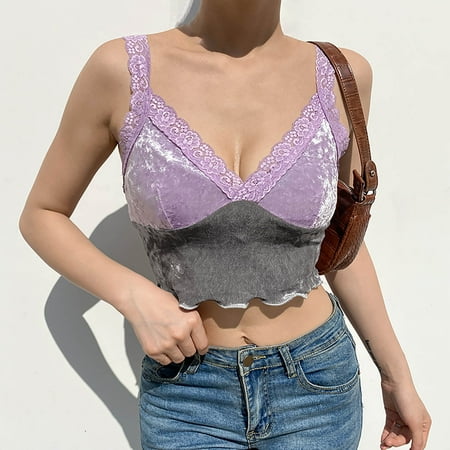 Jialili Women Wireless Bra Top Vest Breathable Chest Pad Wearing Sports Underwear Purple M
Jialili Women Wireless Bra Top Vest Breathable Chest Pad Wearing Sports Underwear Purple M