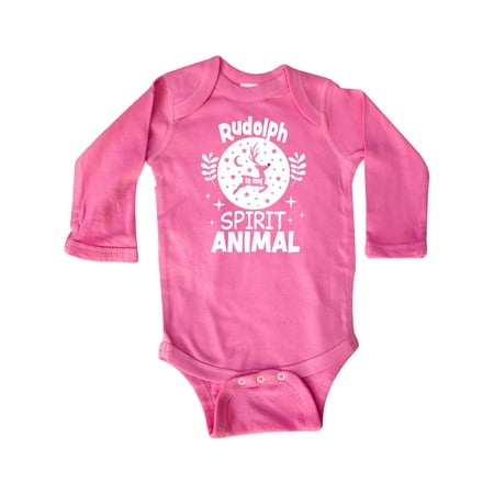 Inktastic Christmas Rudolph is My Spirit Animal with Reindeer Silhouette Gift Baby Boy or Baby Girl Long Sleeve Bodysuit
Inktastic Christmas Rudolph is My Spirit Animal with Reindeer Silhouette Gift Baby Boy or Baby Girl Long Sleeve Bodysuit