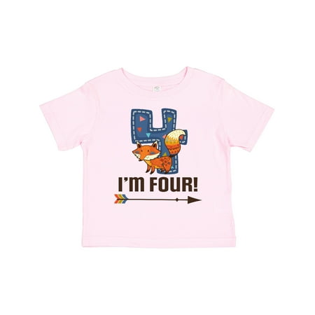 Inktastic 4th Birthday Tribal Fox 4 Year Old Gift Toddler Boy or Toddler Girl T-Shirt
Inktastic 4th Birthday Tribal Fox 4 Year Old Gift Toddler Boy or Toddler Girl T-Shirt