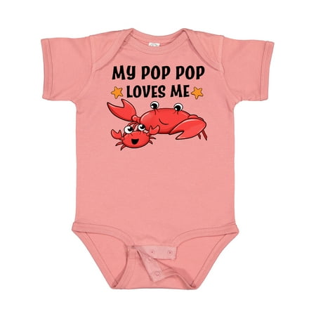 Inktastic My Pop Pop Loves Me- Cute Crab Family Gift Baby Boy or Baby Girl Bodysuit
Inktastic My Pop Pop Loves Me- Cute Crab Family Gift Baby Boy or Baby Girl Bodysuit