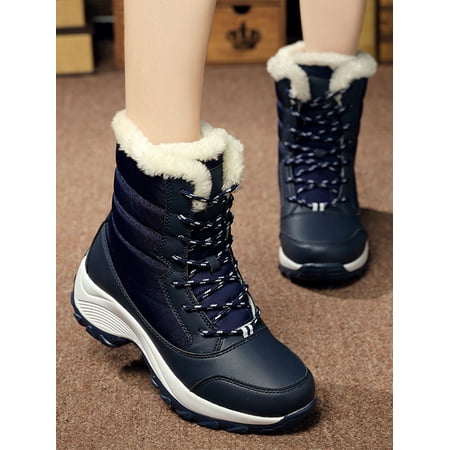 Wazshop Womens Mid-Calf Warm Snow Boots Waterproof Outdoor Non-Slip Winter Shoes Size 4.5-10
Wazshop Womens Mid-Calf Warm Snow Boots Waterproof Outdoor Non-Slip Winter Shoes Size 4.5-10