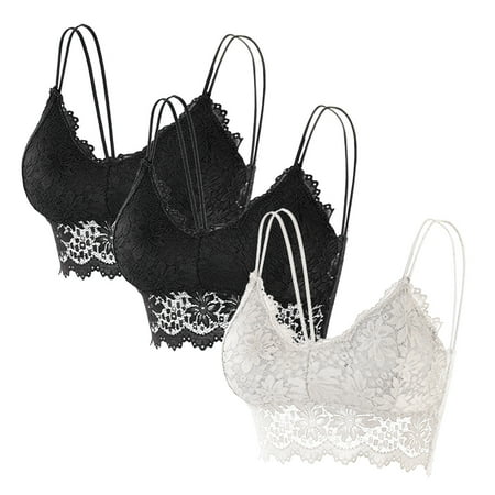 3pcs Women Sexy Bra Top Solid Vest Lace Seamless Breathable Push Up Top Underwear bras for women
3pcs Women Sexy Bra Top Solid Vest Lace Seamless Breathable Push Up Top Underwear bras for women