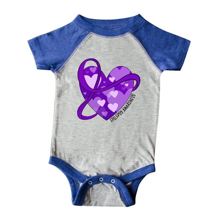 Inktastic Epilepsy Awareness Purple Ribbon Around Heart Gift Baby Boy or Baby Girl Bodysuit
Inktastic Epilepsy Awareness Purple Ribbon Around Heart Gift Baby Boy or Baby Girl Bodysuit