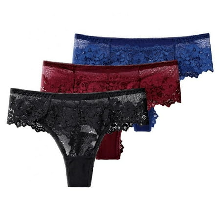 Valcatch Lace Thongs for Women Underwear Women Lace Panties Lingerie Underwear Cotton Thongs for Women Pack
Valcatch Lace Thongs for Women Underwear Women Lace Panties Lingerie Underwear Cotton Thongs for Women Pack