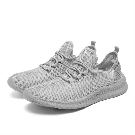 YRLTYO Mens Runing Sneakers Air Mesh Slip on Walking Shoe