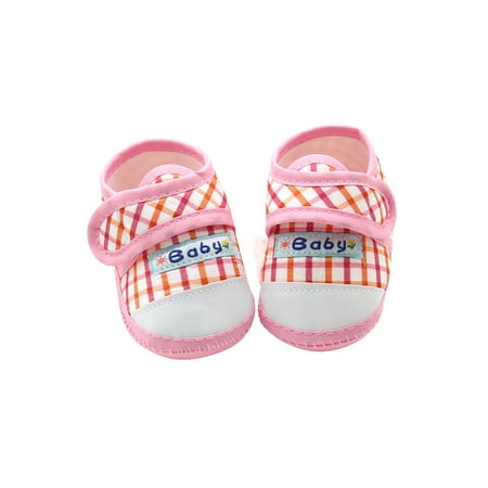 Ritualay Infant Flats Comfort Crib Shoes Soft Sole First Walking Shoe Breathable Casual Wedding Party Prewalker Plaid Pink 4.5C
Ritualay Infant Flats Comfort Crib Shoes Soft Sole First Walking Shoe Breathable Casual Wedding Party Prewalker Plaid Pink 4.5C