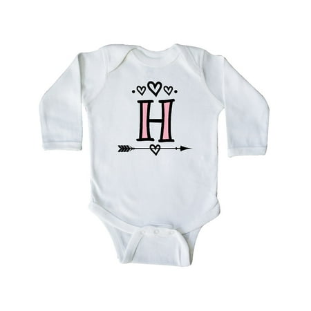 Inktastic Letter H Monogram Tribal Arrow Gift Baby Girl Long Sleeve Bodysuit
Inktastic Letter H Monogram Tribal Arrow Gift Baby Girl Long Sleeve Bodysuit
