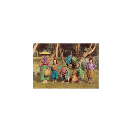 Acrobats Print (Unframed Paper Print 20x30)