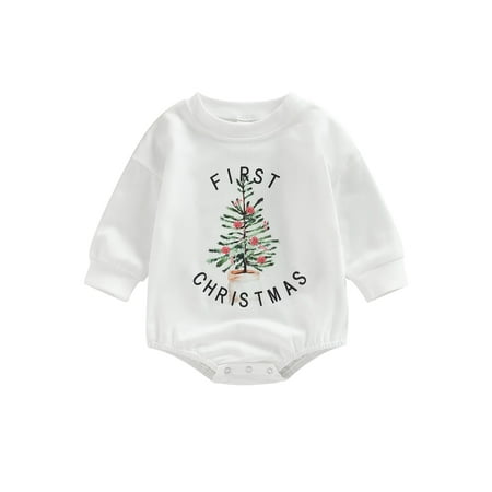 Bagilaanoe Newborn Baby Girl Boy Christmas Rompers Letters Tree Print Long Sleeve Bodysuits 3M 6M 12M 18M Infant Casual One Piece Short Jumpsuit
Bagilaanoe Newborn Baby Girl Boy Christmas Rompers Letters Tree Print Long Sleeve Bodysuits 3M 6M 12M 18M Infant Casual One Piece Short Jumpsuit