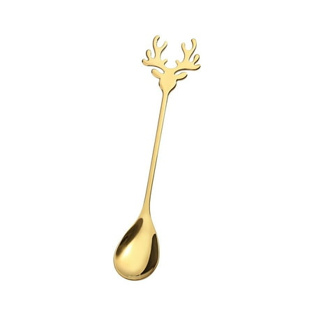 TIANYUHE Stirring Spoon Food-grade with Long Handle Stainless Steel Coffee Tea Soup Sugar Dessert Spoon for Christmas
TIANYUHE Stirring Spoon Food-grade with Long Handle Stainless Steel Coffee Tea Soup Sugar Dessert Spoon for Christmas