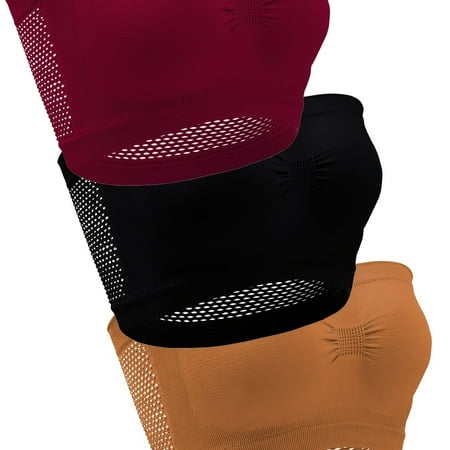 3 Pack Plus Size Ruched Solid Color Strapless Breathable Bra Women‘s Plus Slight Stretch Tube Top 3pcs Set
3 Pack Plus Size Ruched Solid Color Strapless Breathable Bra Women‘s Plus Slight Stretch Tube Top 3pcs Set