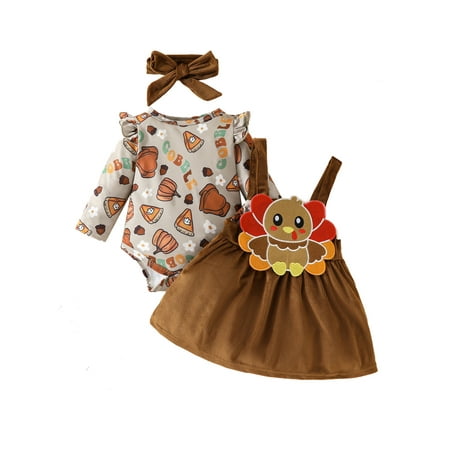 luethbiezx Girl Thanksgiving Set Romper Turkey Corduroy Overalls Skirt Headband
luethbiezx Girl Thanksgiving Set Romper Turkey Corduroy Overalls Skirt Headband
