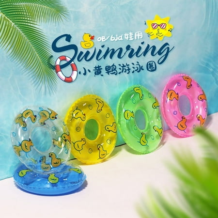 NUOLUX 5pcs Adorable Mini Swimming Rings Duck Pattern Small Swim Rings Mini House Decors
NUOLUX 5pcs Adorable Mini Swimming Rings Duck Pattern Small Swim Rings Mini House Decors