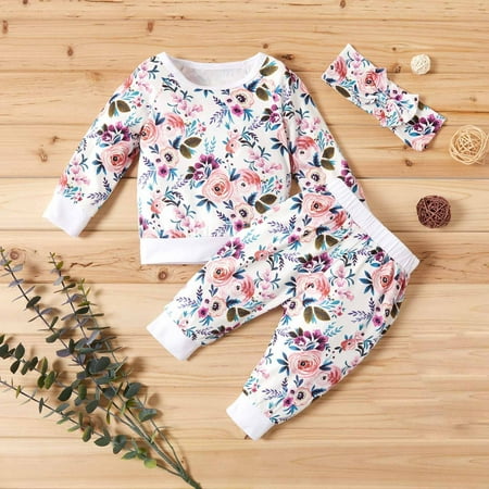 Simplmasygenix Children s Day Gift Toddler Sets Autumn Winter Girls Floral All Over Print Long Sleeved Crew Neck Pullover Trousers Suit
Simplmasygenix Children s Day Gift Toddler Sets Autumn Winter Girls Floral All Over Print Long Sleeved Crew Neck Pullover Trousers Suit