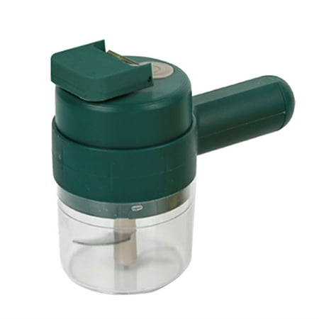 4In1 Multifunctional Electric Vegetable Cutter Slicer Garlic Masher Garlic Chopper Cutting Pressing Mixer Dark Green
4In1 Multifunctional Electric Vegetable Cutter Slicer Garlic Masher Garlic Chopper Cutting Pressing Mixer Dark Green