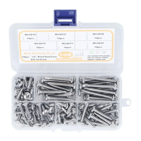 Self Drilling Screw High Hardness 6 Sizes Round Head Screws 410 Stainless Steel Firm Fixing For Machine
Self Drilling Screw High Hardness 6 Sizes Round Head Screws 410 Stainless Steel Firm Fixing For Machine