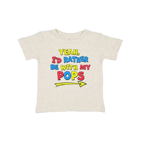 Inktastic Yeah I d Rather Be with My Pops in Red Yellow and Blue Gift Baby Boy or Baby Girl T-Shirt
Inktastic Yeah I d Rather Be with My Pops in Red Yellow and Blue Gift Baby Boy or Baby Girl T-Shirt