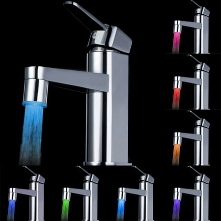 Tiitstoy Temperature Sensor 7 Color Kitchen Water Tap Faucet Glow Shower LED Light A
Tiitstoy Temperature Sensor 7 Color Kitchen Water Tap Faucet Glow Shower LED Light A
