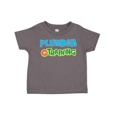 Inktastic Plumber in Training Gift Toddler Boy or Toddler Girl T-Shirt