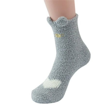 Women Coral Socks Cat Mid Tube Warm Socks Cartoon Thickening Sleep Socks Teen Socks for Girls Ages 14-16
Women Coral Socks Cat Mid Tube Warm Socks Cartoon Thickening Sleep Socks Teen Socks for Girls Ages 14-16