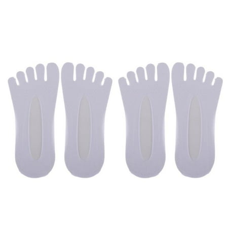 2 Pairs Women Five Toe Socks NO Show Mesh Socks Low Cut Liner with Gel Tab - White as described
2 Pairs Women Five Toe Socks NO Show Mesh Socks Low Cut Liner with Gel Tab - White as described